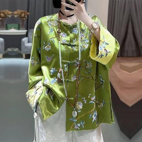 中式国风刺绣大码汉服女