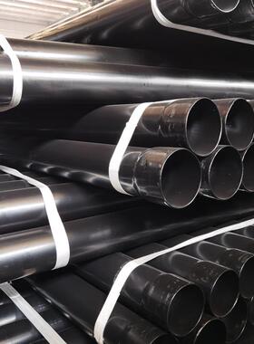 供应热浸塑钢管 dn150黑色涂塑穿线钢管 N-HAP复合钢塑电缆管