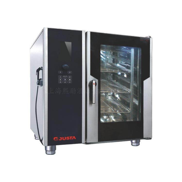 中西餐厅万能蒸烤箱佳斯特JUSTA液晶版蒸箱烤箱6盘10盘20盘蒸烤箱
