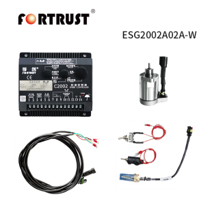 孚创ESG2002A02A 电启动转速控制器调速洋马 01A久保田柴油机改装