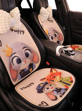 适用于特斯拉model3 modely汽车坐垫后排白色特斯拉y座垫四季