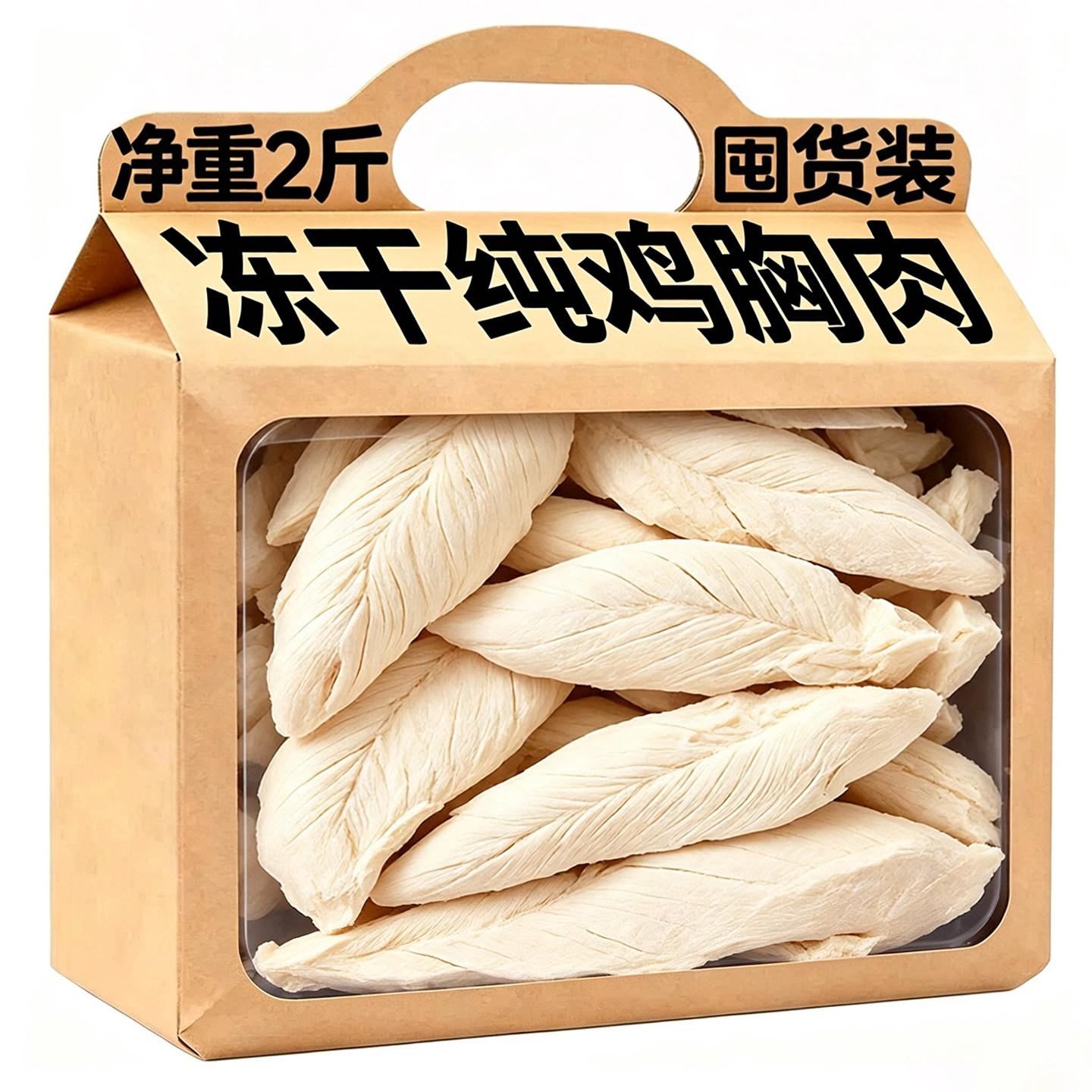 鸡小胸冻干【买500g送500g】