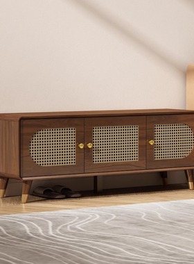 藤编入户换鞋凳简约现代家用门口鞋柜坐凳小户型入户可坐穿鞋凳