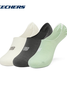 斯凯奇官方旗舰夏男袜女袜运动袜船袜 L224U010-043F