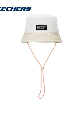 SKECHERS斯凯奇旗舰秋男女遮阳帽渔夫帽 L324U018-047Y