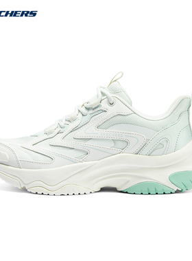 Skechers斯凯奇春季女时尚户外舒适透气跑步运动休闲鞋177592/WBL