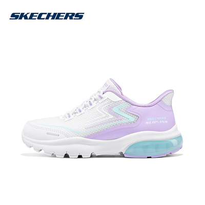 Skechers斯凯奇女童鞋复古时尚舒适百搭休闲运动鞋 319084L/WHT