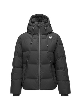 Skechers斯凯奇冬女连帽短羽绒服保暖外套 P424W005-0018