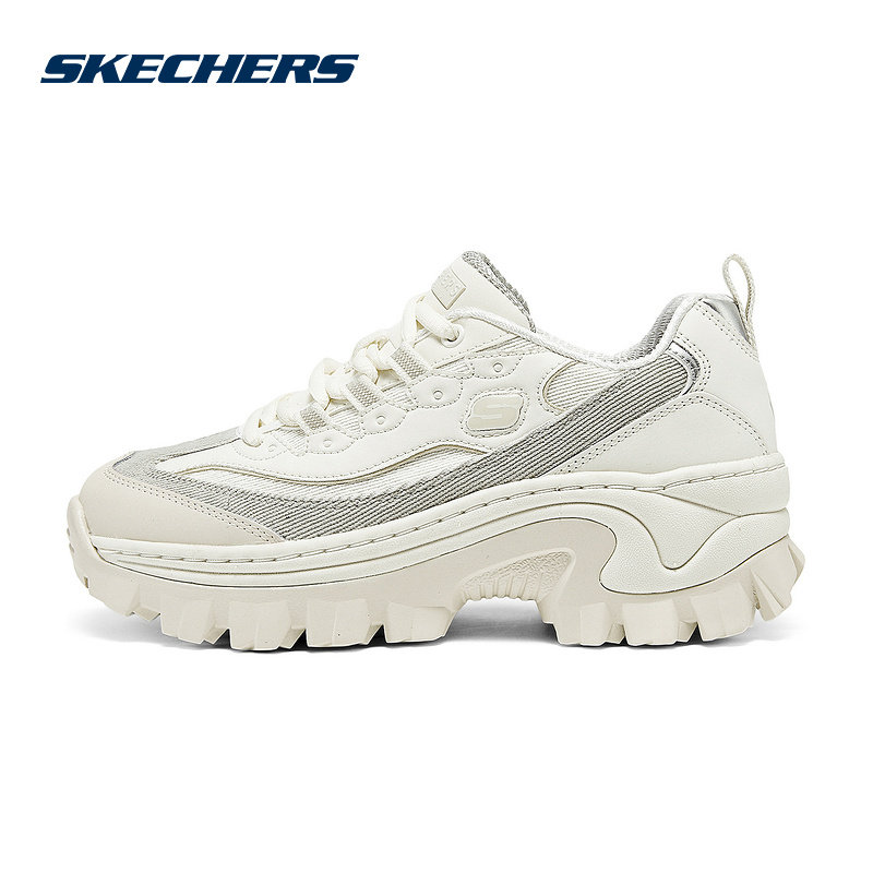 Skechers斯凯奇蜜糕鞋增高女鞋拼接撞色老爹鞋复古休闲鞋 177234,运动鞋new,运动休闲鞋,淘宝优惠券,粉丝福利购,淘宝优惠卷