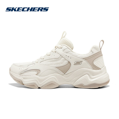 Skechers斯凯奇25秋季女鞋复古老爹鞋透气休闲运动鞋 117685/NAT