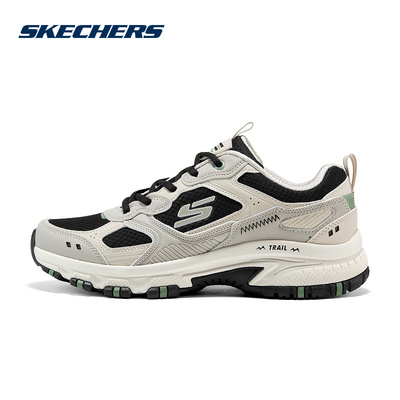 斯凯奇户外鞋男士登山鞋耐磨运动鞋舒适休闲徒步鞋 237754C/NTBK