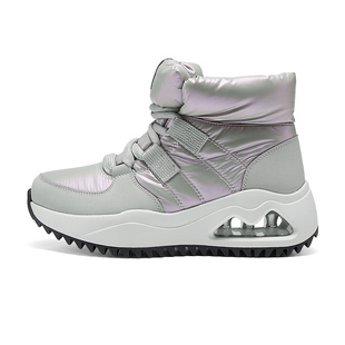 SKECHERS斯凯奇冬季 GRY 女轻质舒适柔软透气保暖雪地靴177559