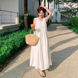 现货-夏季两色无袖连衣裙-1138-P120-K178，女装连衣裙，2C168