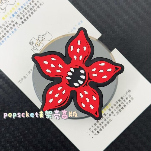 泡泡骚通用异世界回信怪奇物语磁吸食人花硅胶联名气囊手机支架