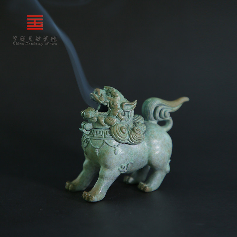 中国美术学院文创青铜小香炉手工国风中式桌面摆件高档领导礼物