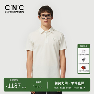 轻奢经典 CNC男装 男夏季 polo衫 商务休闲T恤 奥莱纯色简约翻领短袖