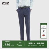 奥莱outlets新款 休闲刺绣商务直筒西裤 男士 时尚 男 长裤 CNC男装