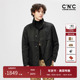 CNC男装 轻奢羽绒服男冬季 奥莱90鸭绒中长款 连帽羽绒服秋冬新品