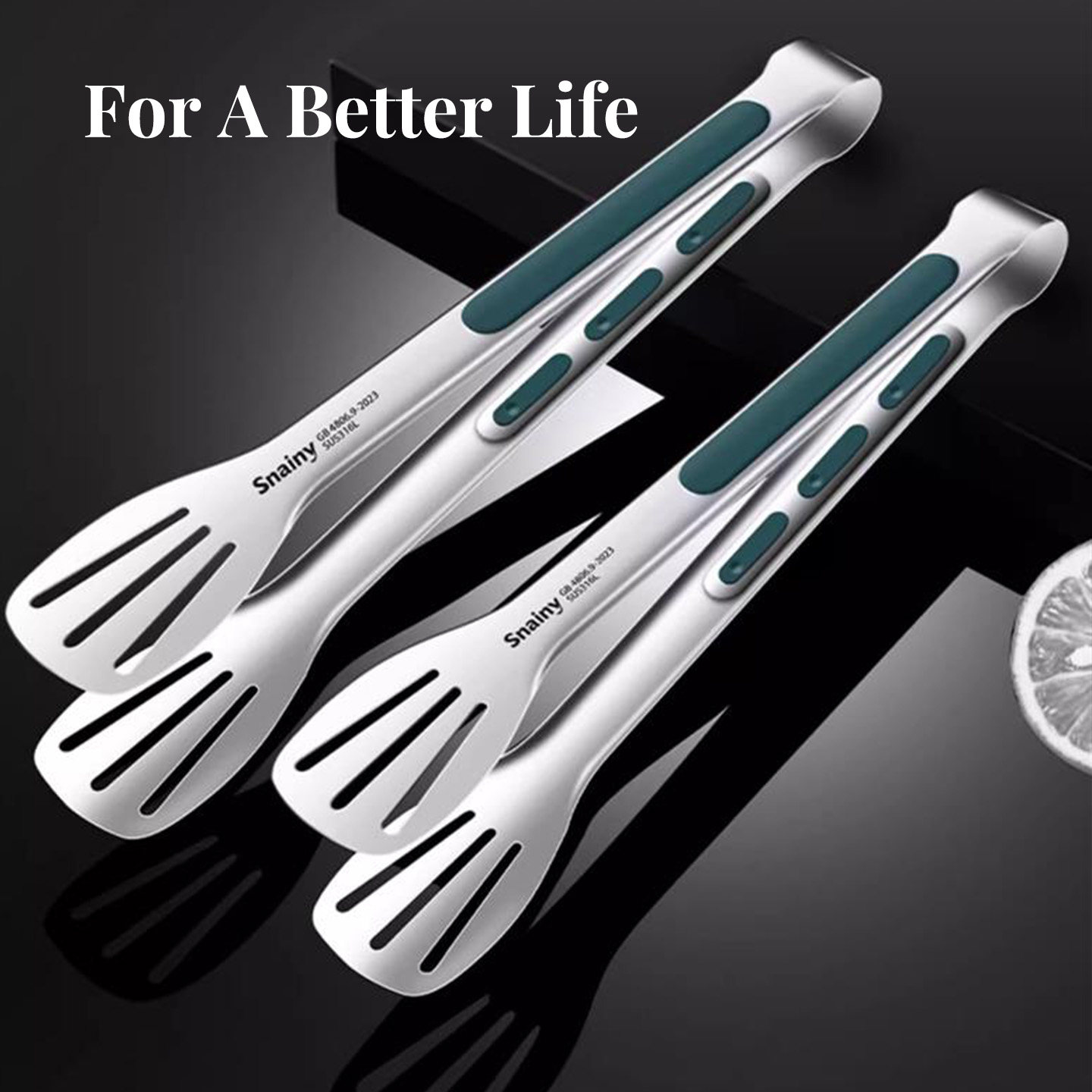 KOKOSHEEP316不锈钢食品夹子防烫