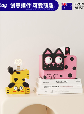 Lunabay澳大利亚奶油风感纸巾盒客厅茶几高颜值创意抽纸盒   LB24