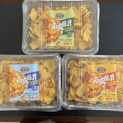 嘎滋馋 南瓜脆片 酥脆网红休闲零食办公室解馋代餐热销地推同款