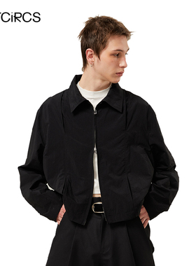 OUTCiRCS  开口短夹克外套男春秋款男装秋季 「OPEN JACKET」