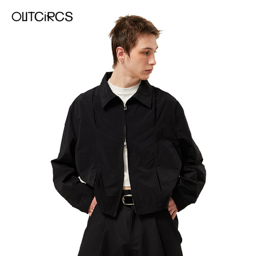 OUTCiRCS23SS开口短夹克外套