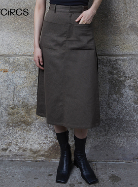 OUTCiRCS  简约长款半身裙 INDOLENCE BUST SKIRT