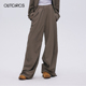 抽绳阔腿裤 LEG 夏季 休闲直筒裤 OUTCIRCS WiDE 薄款 夏款 TROUSERS