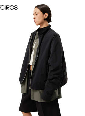 OUTCiRCS挺括感运动夹克外套男女春夏薄款透气宽松易质感打理上装