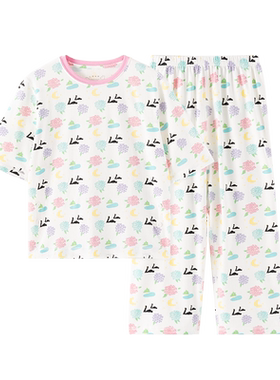 卡通家居服套装吸汗透气