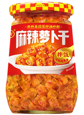 川南335g瓶装下饭萝卜干