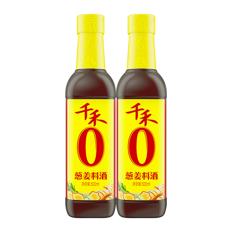 千禾粮食酿造零添加姜葱料酒