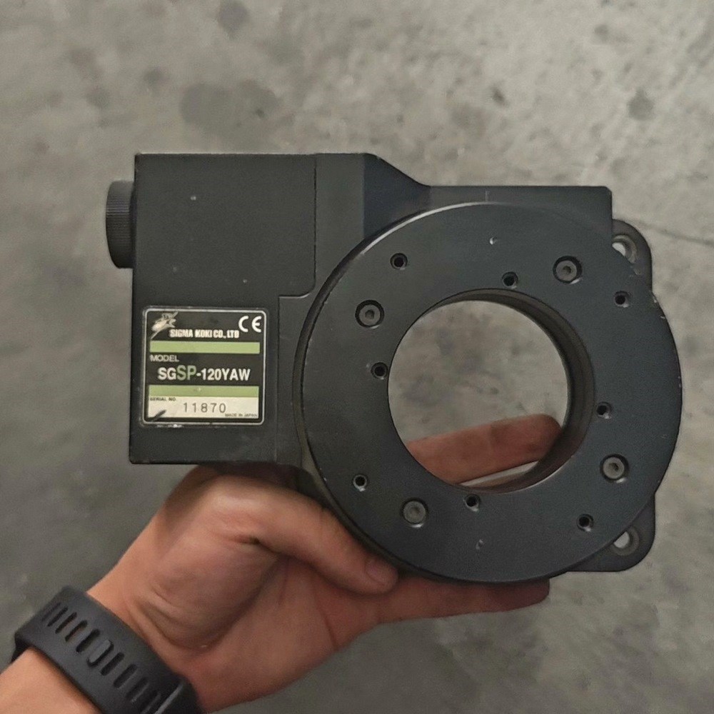 日本 西格玛光机 SGSP-120YAW 高精度电动转盘 议价