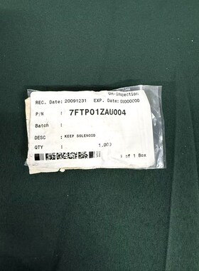 7FTP01ZAU004 KEEP SOLENOID1 议价
