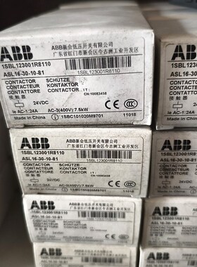 ABB接触器!是ASL16-30-10-8124V 议价