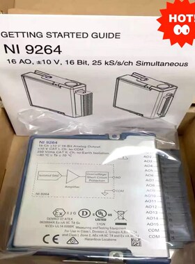 美国NI 9264同步电压输出模块785190-01成色很 议价