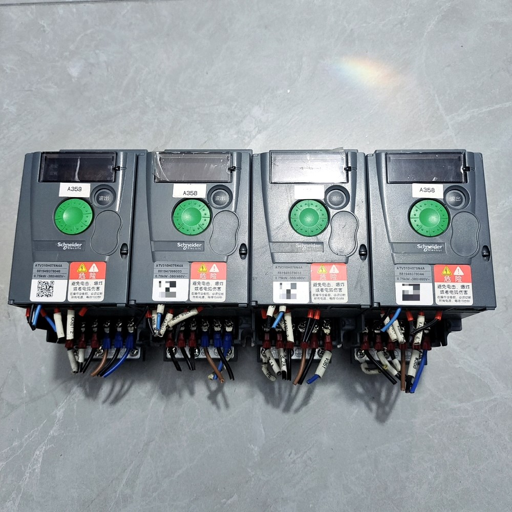 施耐德ATV310H075N4A变频器0.75kw件功能 议价