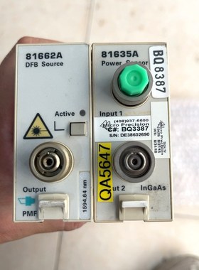 现货安捷伦 81635A 81662A双通道光功 议价