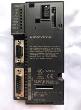 IC200CPU002 功能正常 成色漂亮 议价