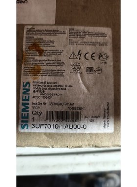 SIMOCODE PRO V变频器3UF7010 议价
