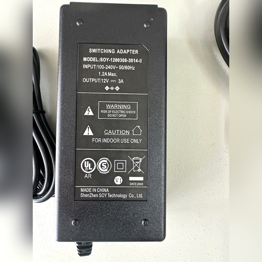 索源12V3A适配器HKC显示器电源Soy--1200300议价