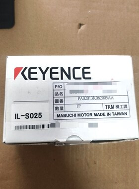 基恩士KEYENCEIL-S025传感器1个台湾制造 议价