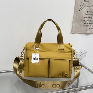 新款alo瑜伽包韩版通勤手提小包包单肩斜挎包包女大容量多口袋包