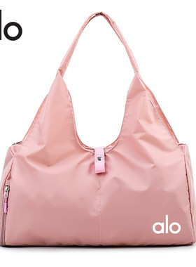 Alo包跨境新款时尚运动健身包大容量手提旅行包耐用行李收纳袋
