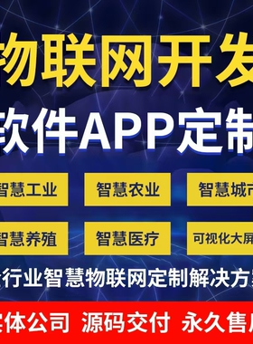 物联网软件开发app开发定制短剧外卖跑腿商城代驾打车小程序制作
