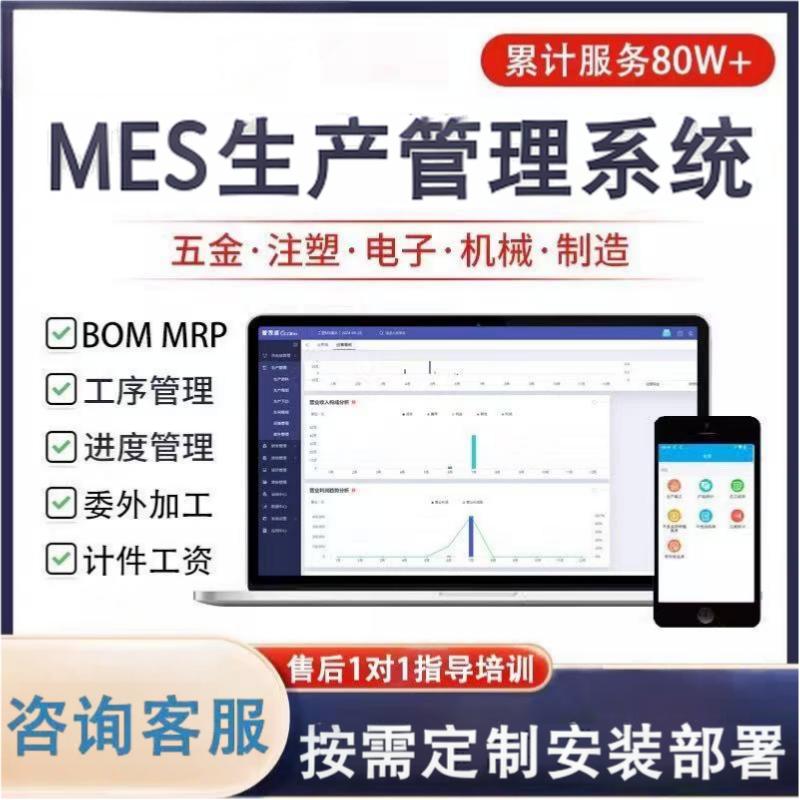 mes生产管理软件系统 生产管理软件 车间信息化管理系统 可视化