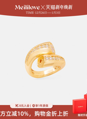 【新年红】莓拉「踏金」夸张设计戒指马上有钱创意戒指