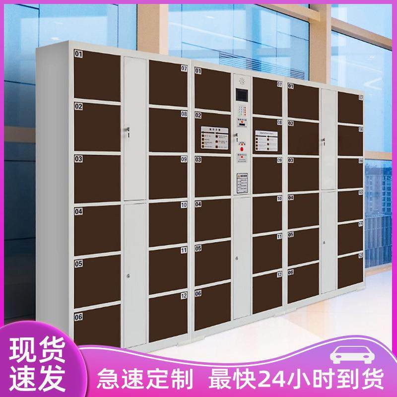 电子存包柜智能储物柜商场刷卡指纹寄存柜超市微信扫码存包柜厂家