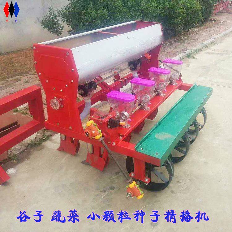 山西家用谷子蔬菜精播机油菜高粱苜蓿草播种机小粒种子精播机